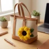 Oversized Sunflower Keychain