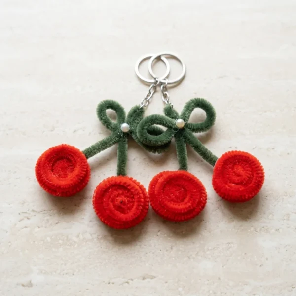 Big Cherry Keychain
