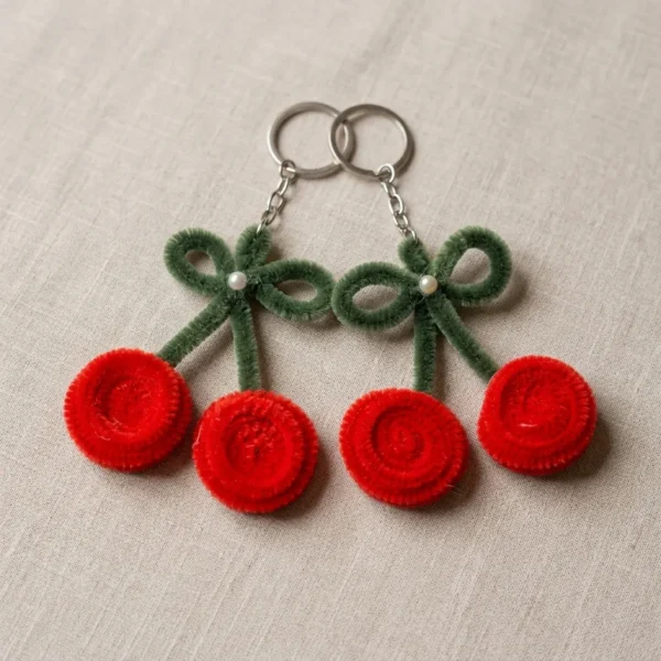 Big Cherry Keychain