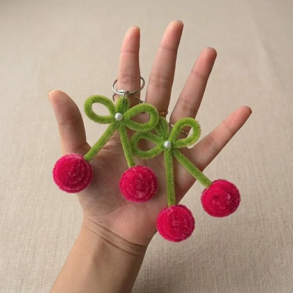 Cherry Keychain