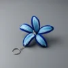 Ocean Breeze Lily Keychain