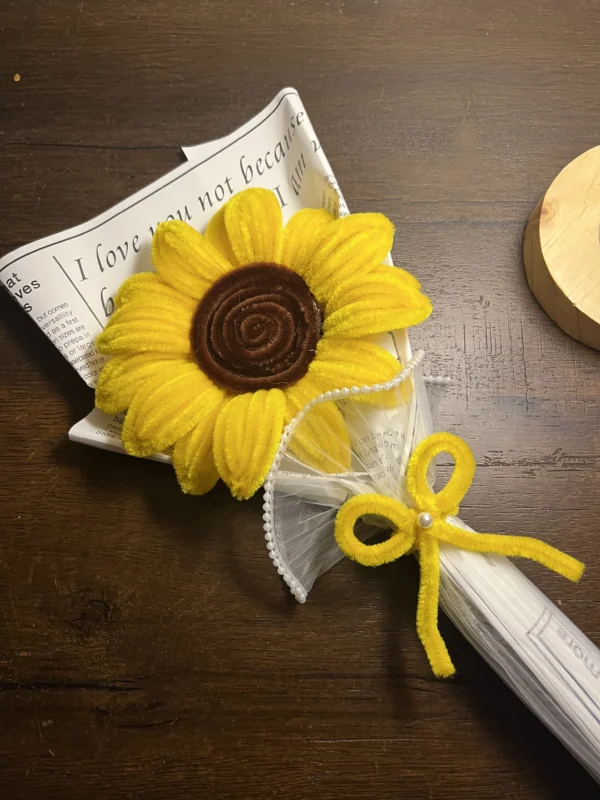 Single Sunflower Bouquet