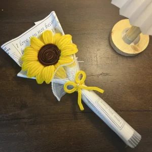 Single Sunflower Bouquet