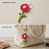 The Pink Daisy Keychain