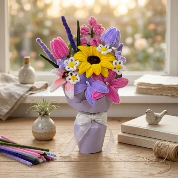 pomelli_photoshoot_image_1_1_0703 (6) The sweetheart Medley Bouquet