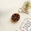 Chocolate Donut Keychain
