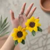 Sunflower Keychain