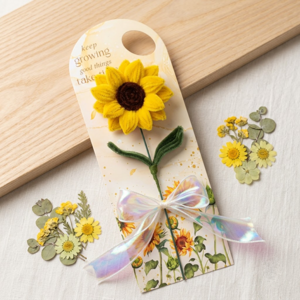 "Keep Growing" Sunflower Card