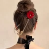 Safety Pin Hair Clip