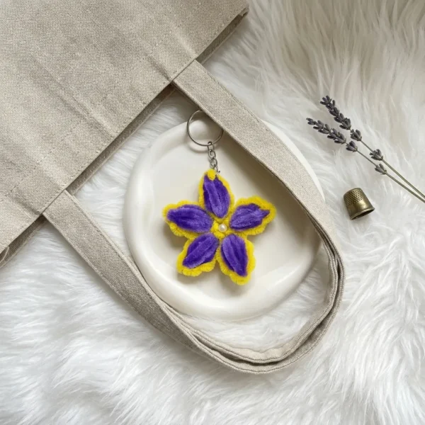 Electric Violet Blossom Charm Electric Violet Blossom Charm