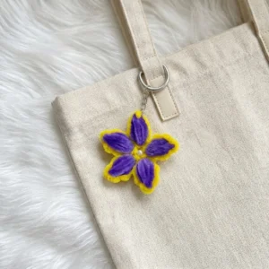Electric Violet Blossom Charm Electric Violet Blossom Charm
