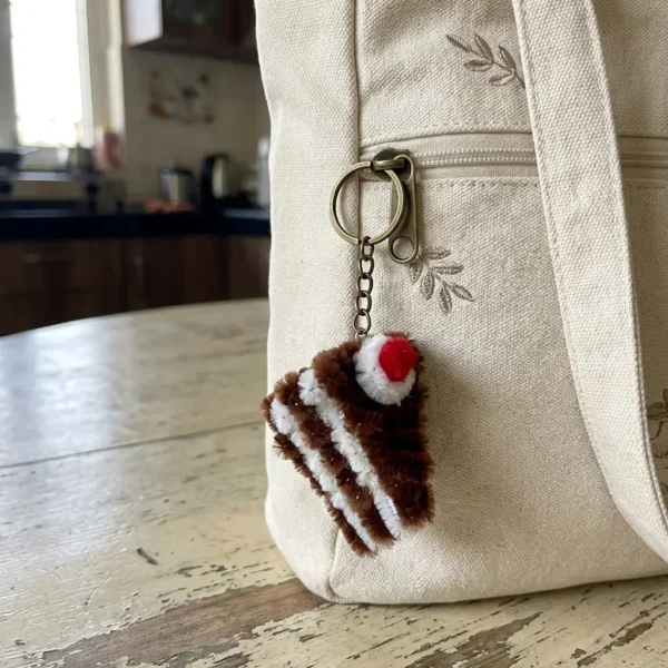 Black Forest Bite Keychain