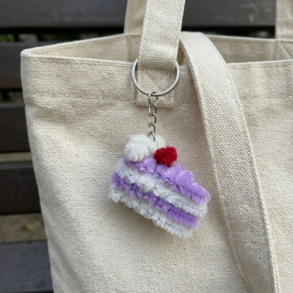 Taro & Berry Slice Charm