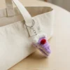 Taro & Berry Slice Charm