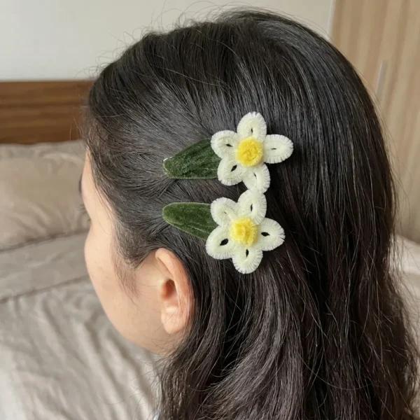 Daisy & Leaf Clips Daisy & Leaf Clips
