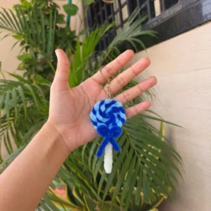 Blueberry Candy Keychain